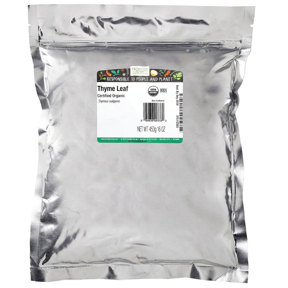 Frontier Natural Products Лист тимьяна, 16 унций (453 г)