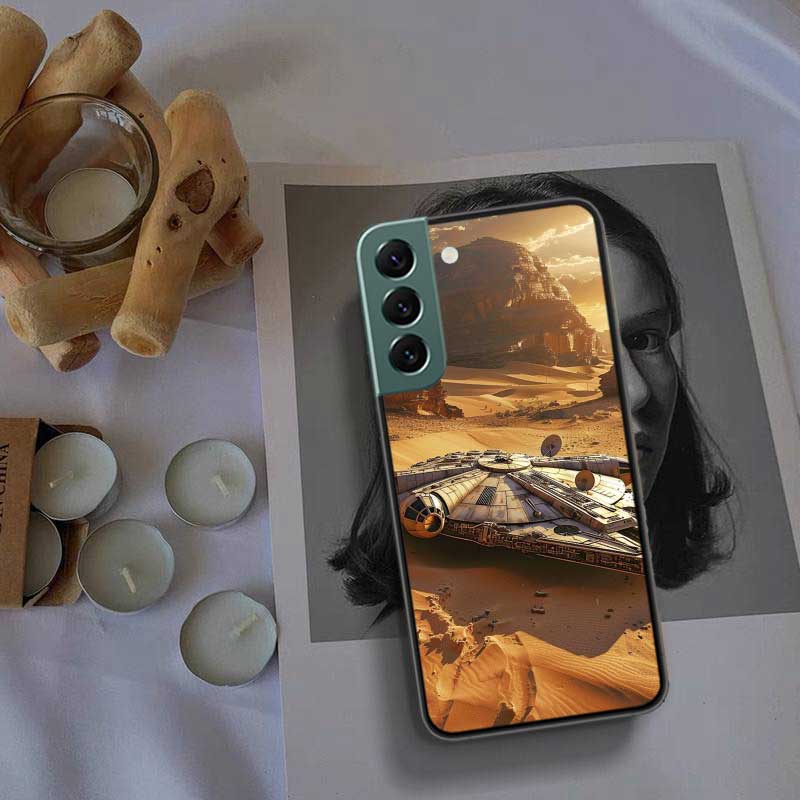 Чехол для телефона "Тысячелетний сокол в космосе" для Samsung Galaxy S22 S25 Ultra S21 S10 Plus S25Edge S20 S23 S24 FE S10E Силиконовый S