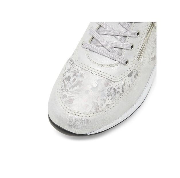 Кроссовки Rieker N1112-80 серебристый