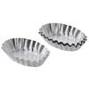 EE Sweets Embossed Aluminum Foil Madeleine Baking Mold, Boat Shape, 20 Sheets, D-4814