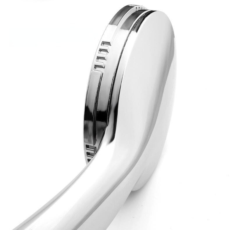 1 шт., насадка для душа под давлением, аксессуары для ванной комнаты из АБС-пластика, экономия воды под высоким давлением, хромированная насадка для душа