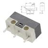 Micro Limit Switch 1A 125V Mouse Switch SPDT 3Pin Momentary Push Button Switch Without Handle/ With Handle/ With Roller Handle
