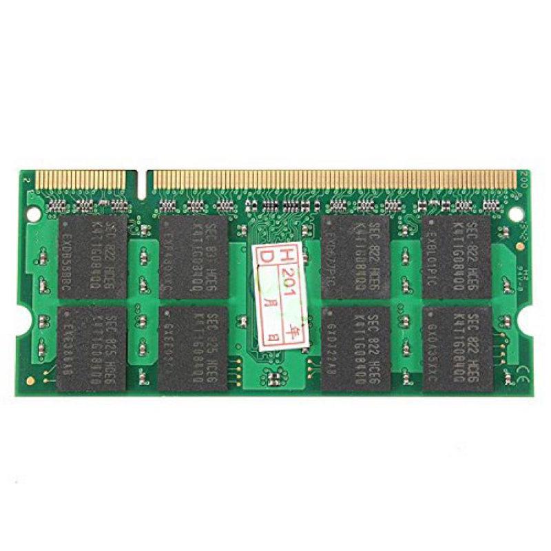 Низкая плотность 2 ГБ DDR2 PC2-5300 667 МГц 200-контактная память для ноутбука SO-DIMM Оперативная память для ноутбука