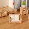 1/12 Dollhouse Miniature Furniture Set Dollhouse Living Room Bedroom Decoration Dolls House Accessories Kid Pretend Play Toy