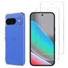 Case and Screen Protector - PHONILLICO - Google Pixel 10 / 10 Pro - Soft - Transparent - 2 Tempered Glass
