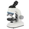 40X1200X Kids Microscope with 360 Rotation Head Educational Toy for Children BeginnersWhite