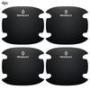 Interior Stickers For Renault koleos duster megane 2 logan clio Auto  4PCS Car Door Handle Bowl Scratch Protector Carbon Fiber S JJ8