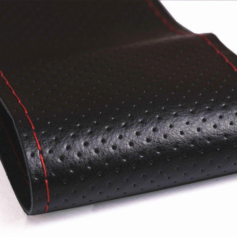 Cover, Genuine Leather Hand-Stitched Cover, Suitable for Men and Women, All-Season Use, Cow Leather, Handmade Leather Cover, Non-Slip Stitched Handle