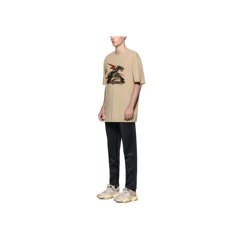 Puma Мужская футболка с коротким рукавом X RHUDE Collaborative, бежевая 595339-32