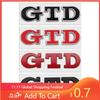 80% Горячий Значок GTD 3D Металлический Автомобильный Стикер Наклейка-Шильдик на Заднюю Дверь Для Volkswagen VW Polo Golf 5 6 7 Passat Scirocco GTD Ac
