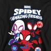 Spidey And His Amazing Friends Childrens/Kids Group Heather Pull Over Hoodie