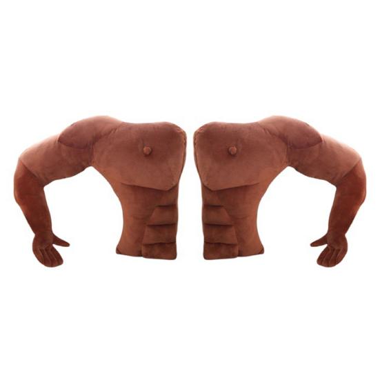 Подушка-рука парня Yousheng, мягкая подушка в форме мужского тела, подушка для мускулистой груди, подушка для обнимания для поддержки шеи и плеч