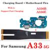 Основной гибкий шлейф USB-порта зарядки для материнской платы Samsung a21s a217f A30s a307f A32 4G a325f a325m A33 5G a236b a70s a707f