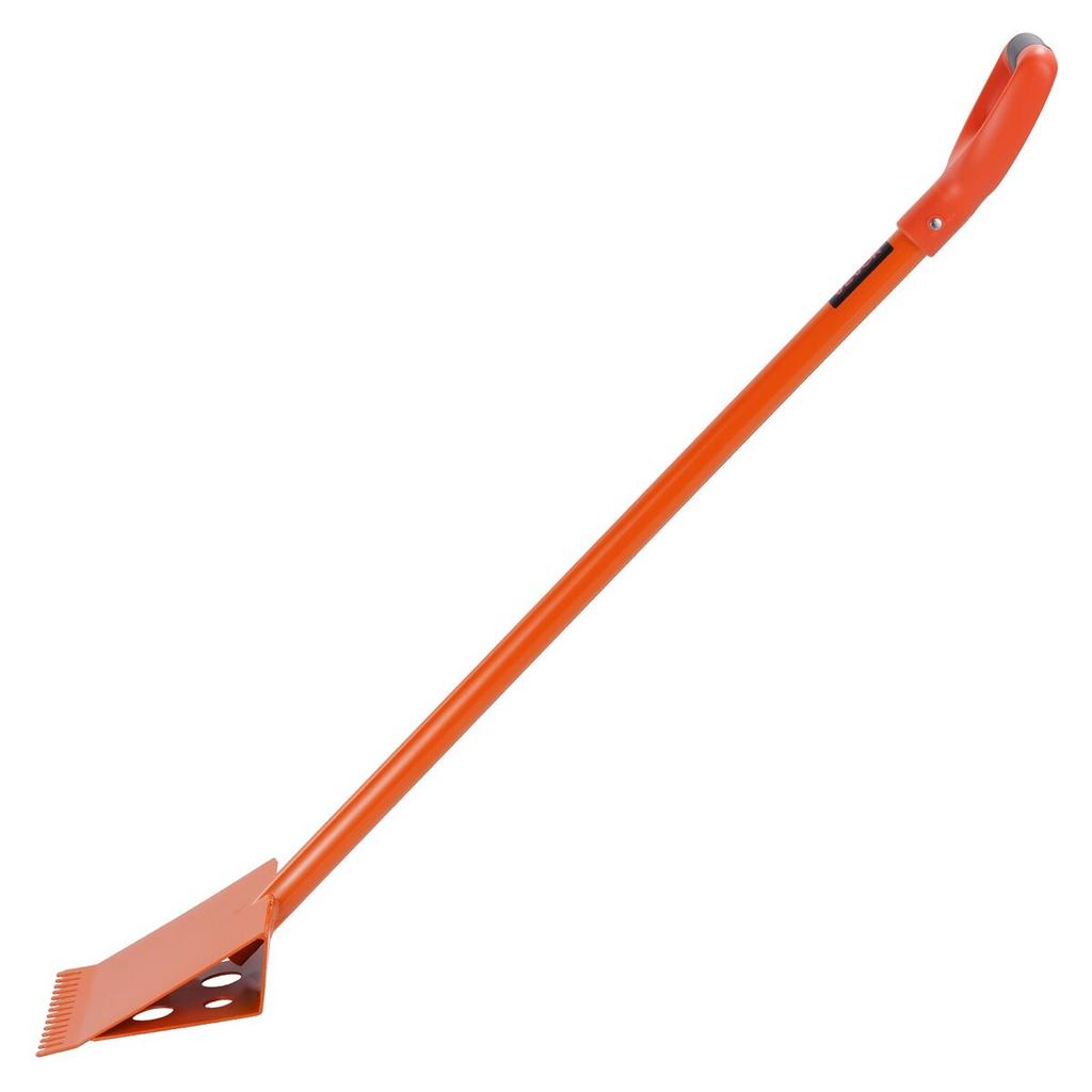Shingle Shovel 1 Pack, D-Grip Handle Shingle Roof Ripper, High Hardness 45# Steel & Lightweight Easy Tearing Off Roofing & Nails Tool, ideal for