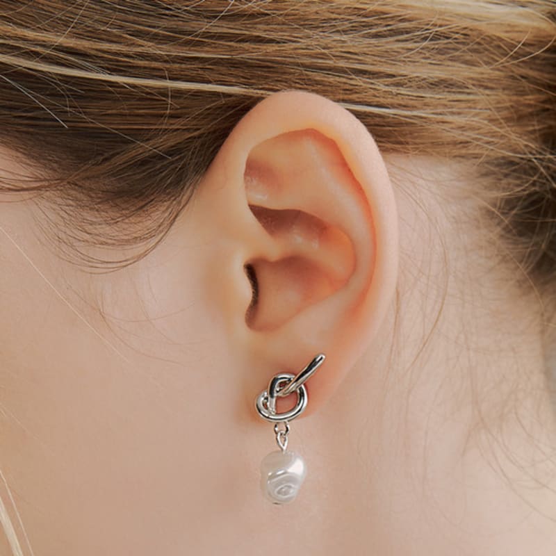 Привет KNOT PEARL PT СЕРЬГА