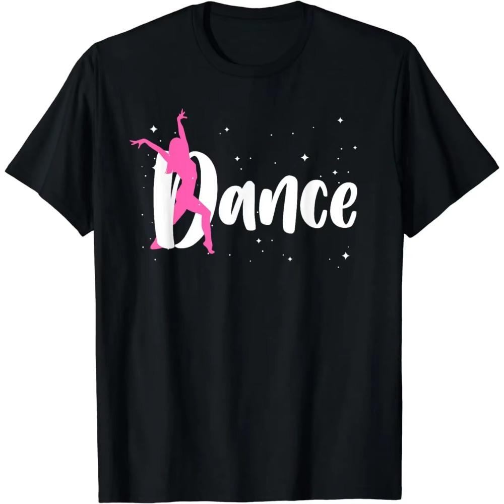 Cool Dance for Women Girls Ballroom Lyrical Hip Hop Dancing T-Shirt Women Clothing Tops Ropa Mujer