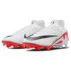 Футбольные бутсы Mercurial Superfly 9 FG для натурального газона, унисекс, Белый Черный Красный DJ4977-600