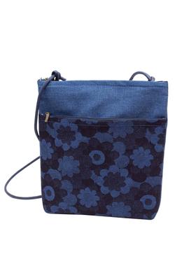 Сумка Kiki Lightweight Crossbody, сделано в Японии, Окаяма, идеальный подарок на каждый день или на день рождения, женская, маленькая, клатч, джинсовая, с двумя молниями,