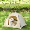 Pet Supplies Cat House Tent Four Seasons Universal Cat House Closed Detachable and Washable Outdoor Waterproof Summer Tent