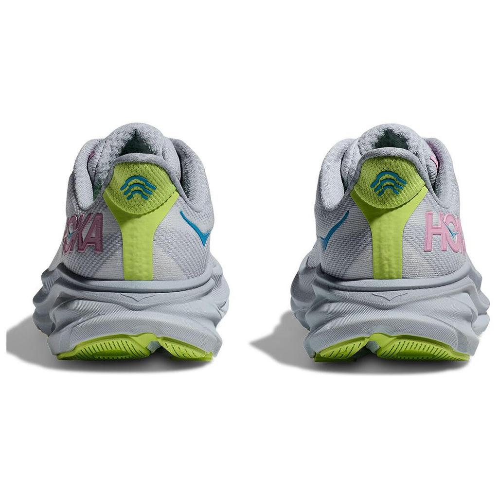 HOKA  Clifton 9 Wide Gull Sea Ice Women Sneakers Grey 1132211-GLLS