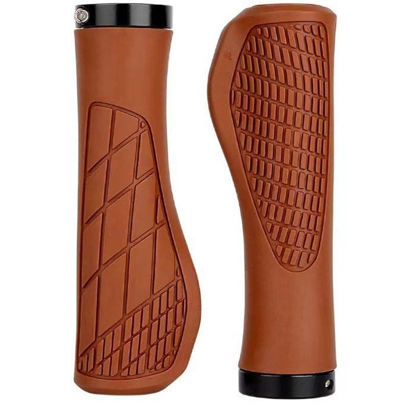 1 пара ручек для руля горного велосипеда, противоскользящие, удобные, фиксируемые, мягкие резиновые ручки для горного велосипеда, запчасти для велосипеда