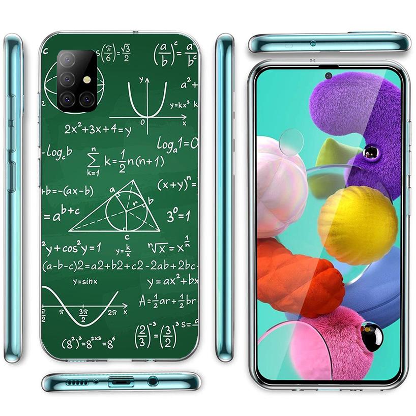 Чехол для телефона Физика Химия Математика Для Samsung Galaxy A52 A32 A22 A12 A51 A31 A50S A30S A20S A10S Note 20 Ultra 10 Plus S10