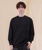 Худи Ellamo Terry Basic Plain с карманом, оверсайз [Черный]