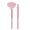 10Pcs/Set Candy Color Mini Size Makeup Brush Set Translucent Jelly Pink Cosmetic Brush  Make Up Tool