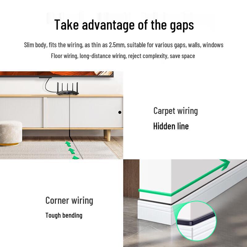 UGREEN CAT6 Flat Gigabit Ethernet Cable