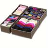 4pcs/ Set Underwear Bra Storage Box Drawer Wardrobe Underwear Storage Box Scarf Socks Bra Storage Box
