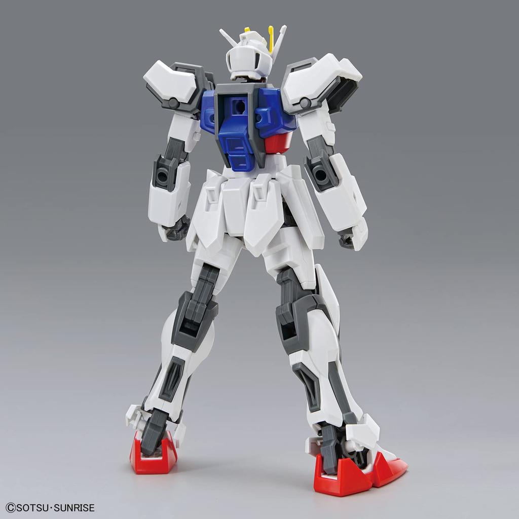 BANDAI SPIRITS ENTRY GRADE Мобильный доспех Гандам СИД Страйк Гандам Масштабная пластиковая модель 1/144 Предварительно окрашенная