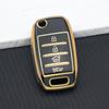 Чехол для автомобильного ключа из ТПУ для KIA RIO 3 K2 K3 K4 K5 Sportage Picanto Optima Soul Ceed Sorento Forte Stinger 3/4 Кнопки Cerato Чехол для ключа