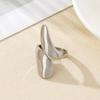 Женское регулируемое открытое кольцо — элегантное кольцо, минималистичный стильный дизайн, идеальный подарок для свидания, модный аксессуар.