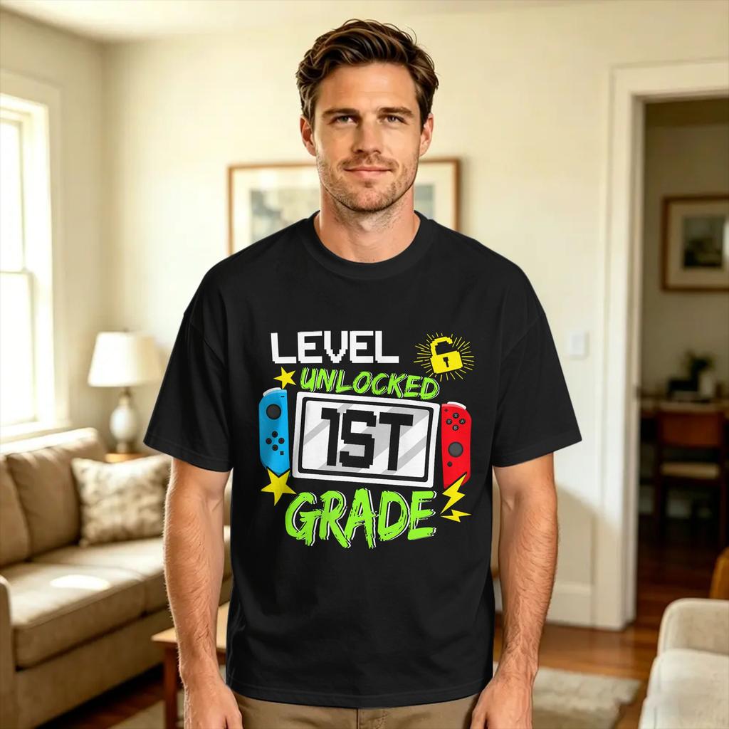 Casual T Shirt Summer 5th Grade Level Complete Novelty T Shirts Cotton Tee Shirt For Unisex Y2k Classic Short Sleeve Clothing