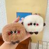 Stuffed Imitation Rabbit Fur Keychain Furry Plush Doll Keychain Funny Car Keyring  Jewelry Gift