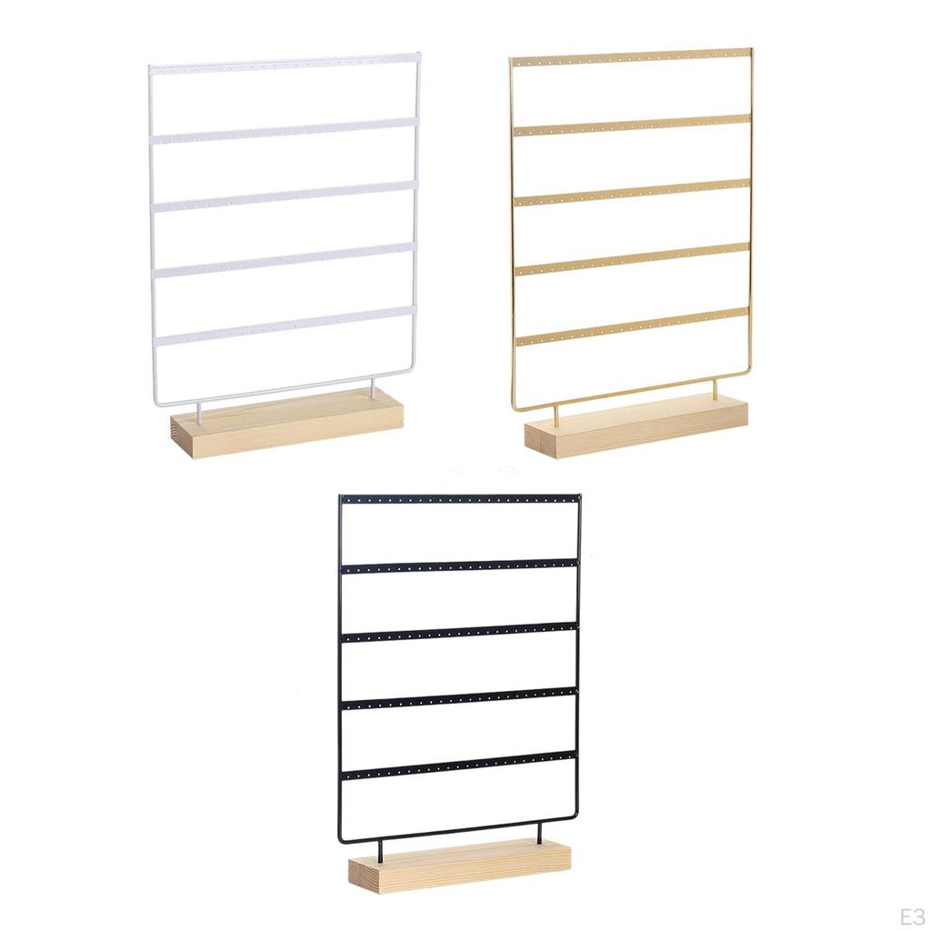 3 Tier Earring Display Stand, Holder for Jewelry Storage