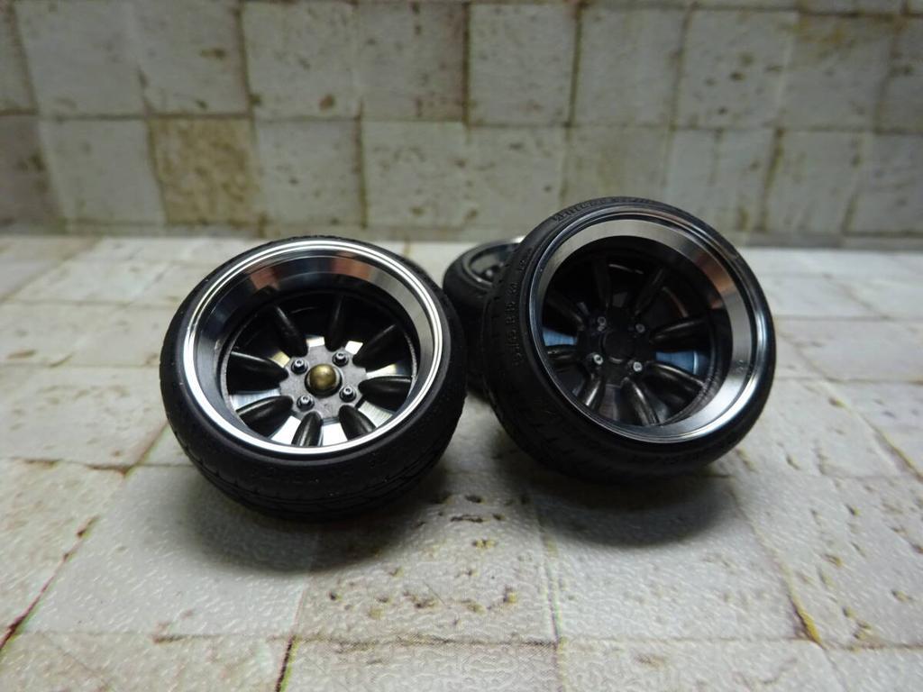 Hot Wheels scale stretched deep wide rear machined custom wheels for diecast 118 tires, 15-inch, 8-spoke type, rim, specification, aluminum, cars.