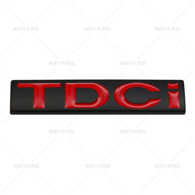 1 шт. 3D Металлическая эмблема TDCI Логотип Автомобиля Эмблема Задней Крышки Багажника Дверь Задней Борта Аксессуар для Стайлинга Клейкий Значок Для Kuga Explorer Transit Наклейка