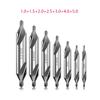5/6Pcs Metal Center Drill Bits 60-Degree Angle Countersink  Drill  Lathe Metalworking