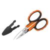 TRUSCO Hard Scissors for Kevlar Fiber, 140mm, Compact Type, TAH-140