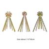 Large Green Bow Christmas Bow Ribbon Tree Topper Christmas Decorations  New Year Party
