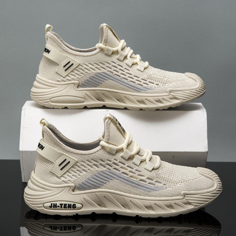 Мужская обувь, летние сетчатые кроссовки, мужские новые дышащие и не пахнущие кроссовки, повседневная обувь, обувь для отдыха на природе