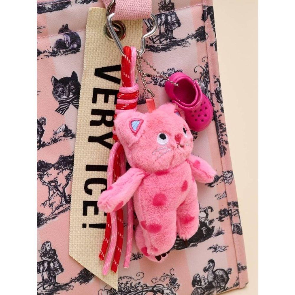 MOSSGARDEN1919 Boku Boku Character Keychain Ddang Ddang Pink Cat (Pink)