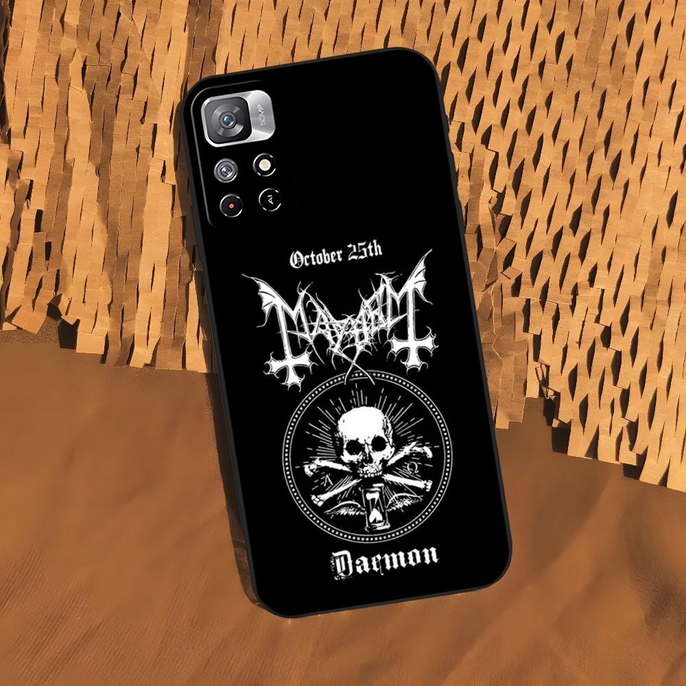 Mayhem Live In Leipzig Burzum Phone Case for Xiaomi Redmi Note 14 13 12 11 9 Ultra 10 Lite POCO F4 F5 X5 Pro Plus Cover