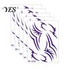 Kids Safe Temporary Tattoos 5 Sheets Tattoo Stickers, Skin-Friendly Demon Energy Pattern Tattoos, Hypoallergenic Easy Apply Stickers Non-Irritating