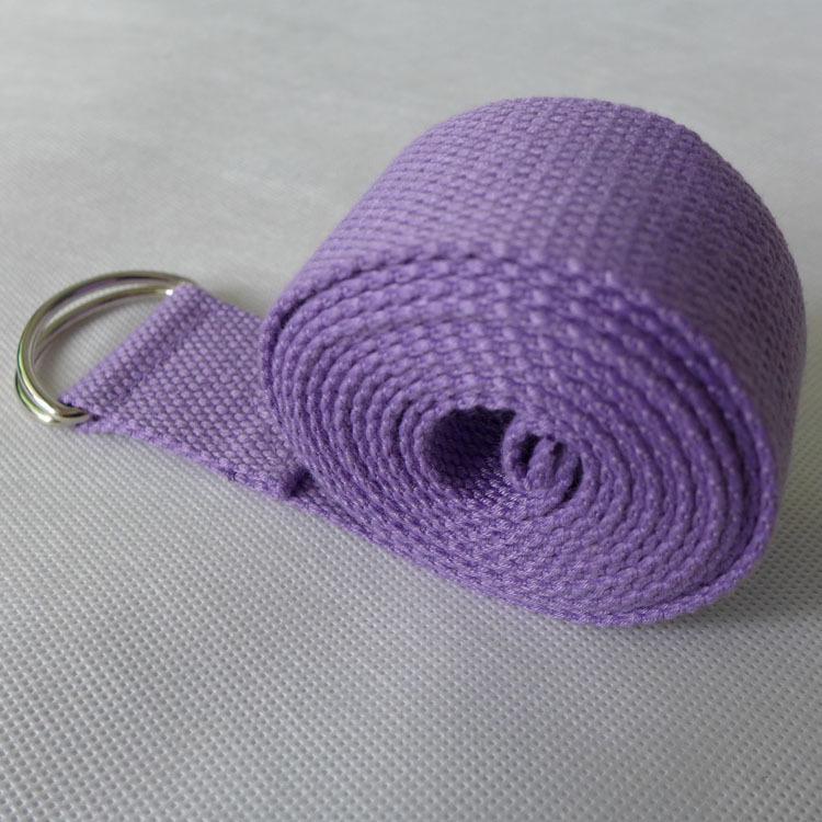 Ремень для растяжки для йоги - Износостойкий, Удлиненная длина 183 см для гибкости и поддержки