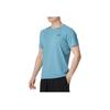 Under Armour Удобная дышащая футболка с коротким рукавом реглан для мужчин, светло-голубая 1383700-400