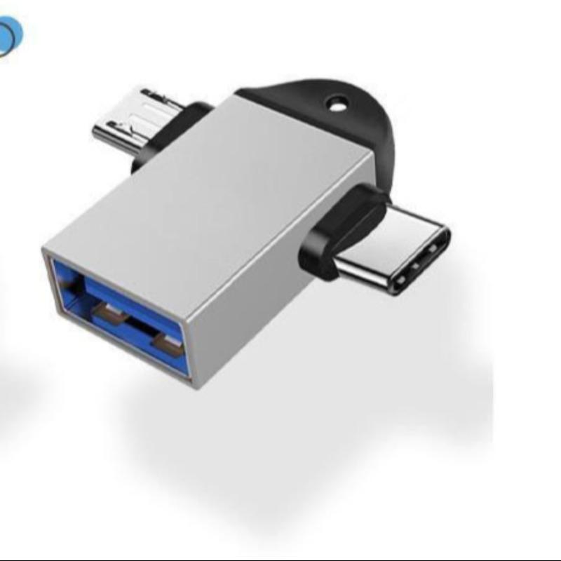 USB3.0 к адаптеру Type-c + Android, подходит для Android, мобильных телефонов Type-c, адаптер OTG «два в одном»