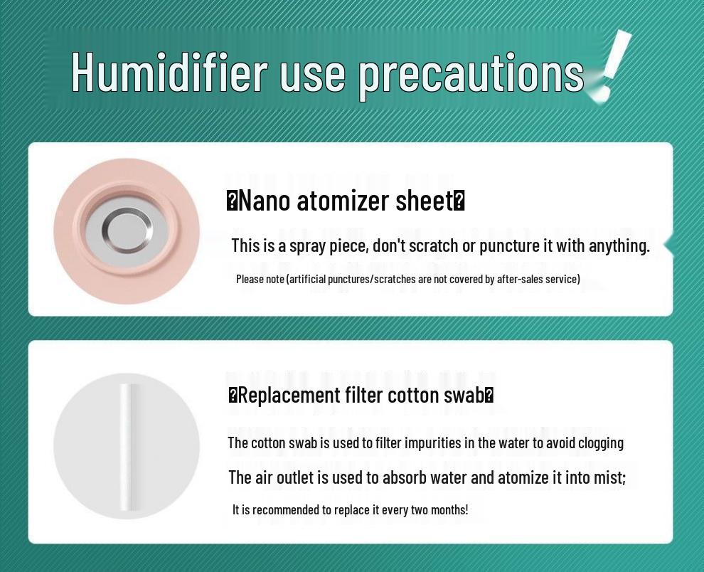 Teardrop Mini Air Humidifier & Aromatherapy Atomizer for Bedroom & Office