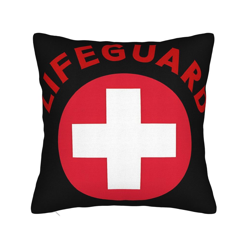 Lifeguard Of The Week Discover Heart Pillow Case Morden Pillow Cover Soft Pillowcases For Sofa Home Decor